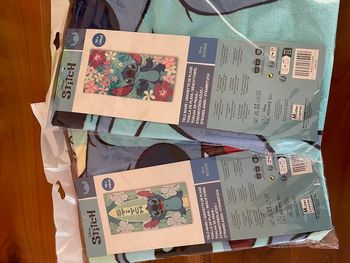 Lot 2 Draps de bain Stitch
