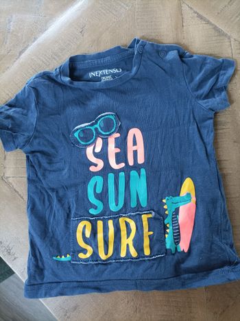 Tee-shirt 12 mois sea Sun surf