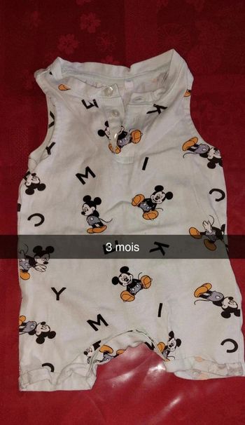 Barboteuse 3 mois Disney
