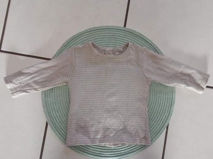 Maillot manches longues fille 6 mois