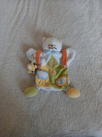 Doudou Chat avec souris Doudou et Compagnie