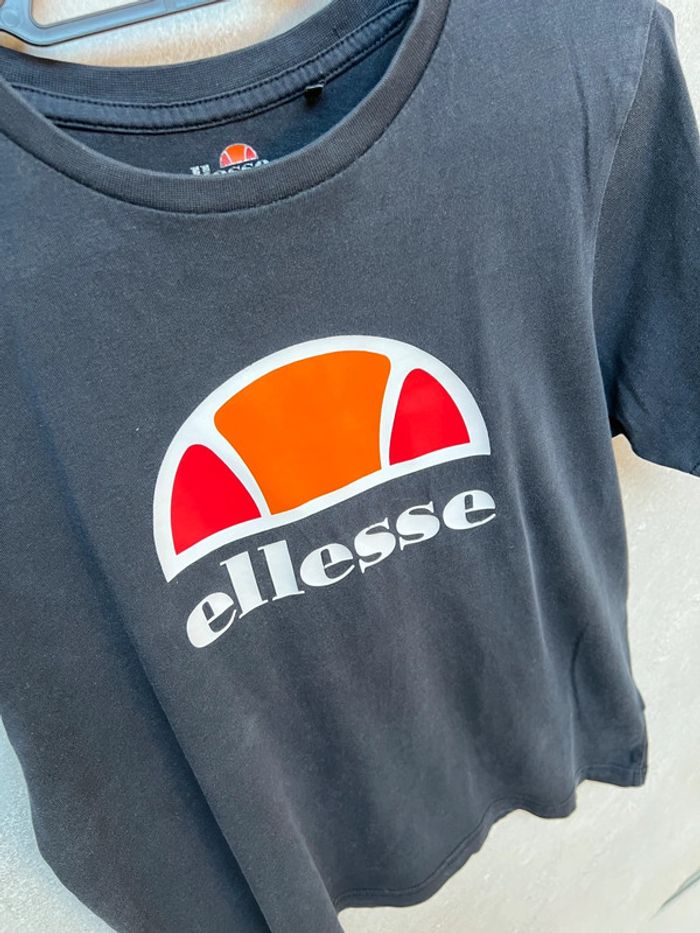 T shirt Ellesse noir 13-14 ans - photo numéro 2