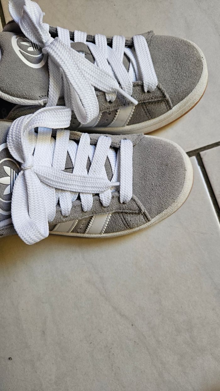 Adidas campus grises - photo numéro 2