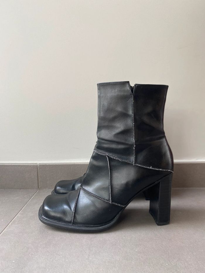 Bottines cuir - photo numéro 2