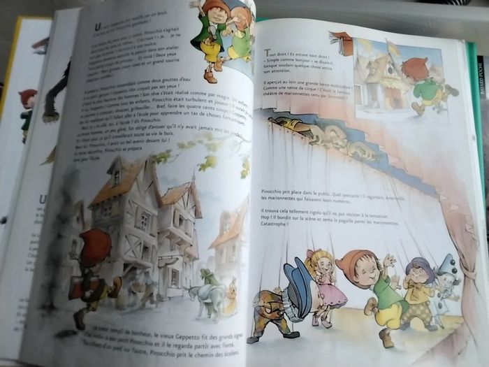 Livre avec cd les 3 petit cochon et pinocchio - photo numéro 4