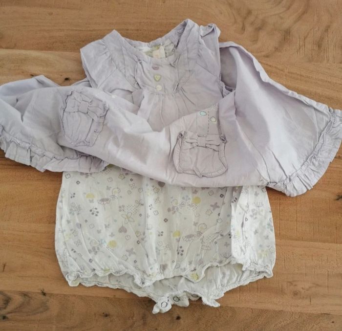 Lot de 6 robes été - 6mois - photo numéro 9