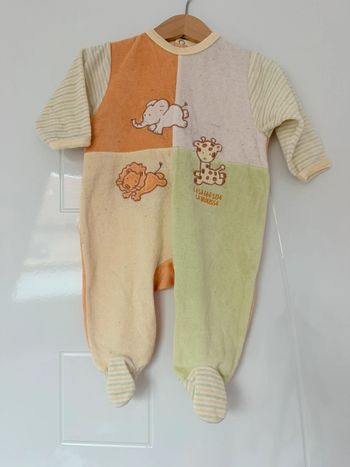 Pyjama grenouillère Baby Love en 3mois