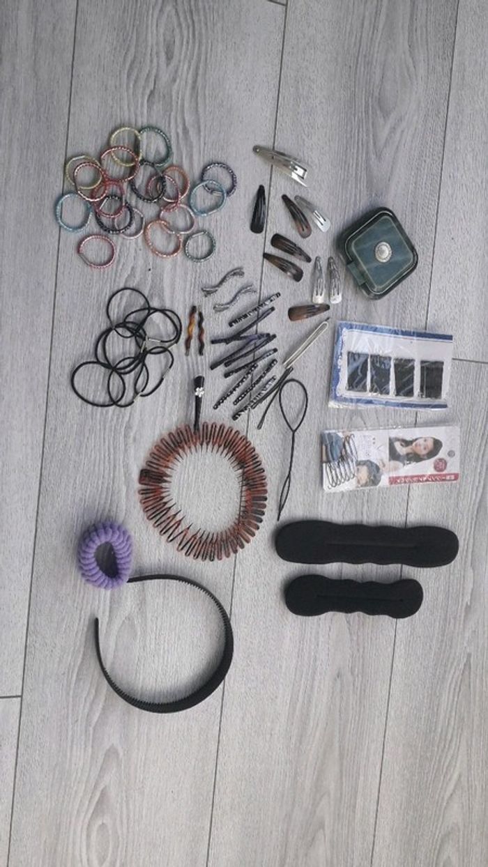 differents accessoires cheveux