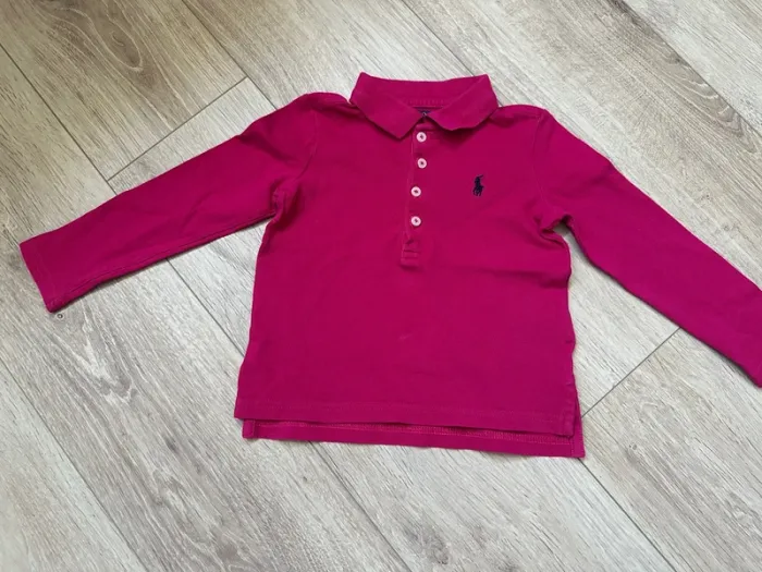 Joli polo longues manches