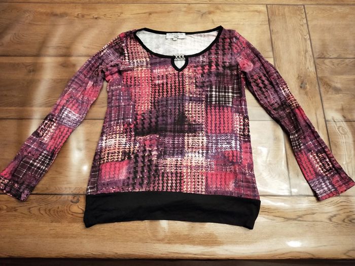 Tee-shirt manches longues vintage Woman code