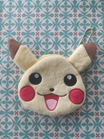 Porte monnaie Pikachu Pokemon kawaii