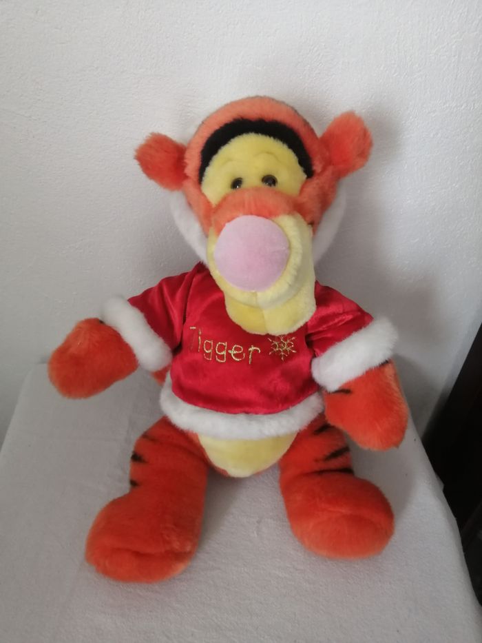 peluche tigrou noel - photo numéro 2