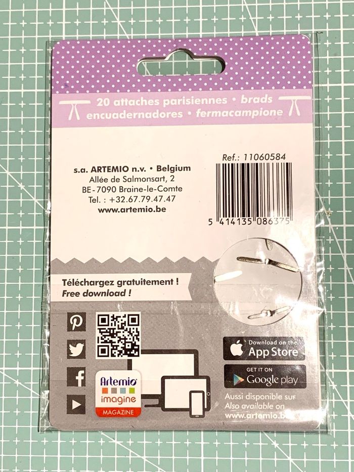 Attaches parisiennes Artemio thème licornes - photo numéro 2