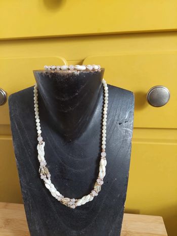 Parure collier + bracelet vintage année 70