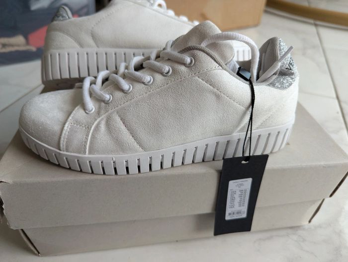 Basket blanche - Véro moda - Taille 37 - Valeur 39.99 - photo numéro 4