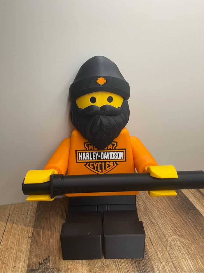 Porte papier toilette Harley Davidson - photo numéro 5