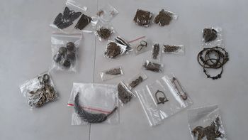 Lot de breloques, accessoires bijoux coloris bronze - neufs