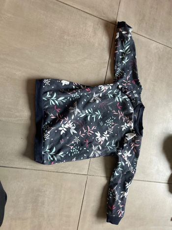 Pull long petit béguin