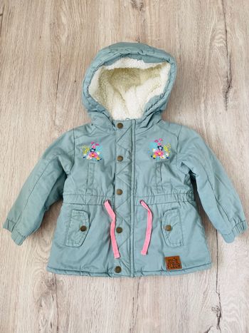 Parka chaude bébé à capuche