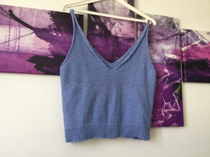 Débardeur bleu clair Zara taille 38