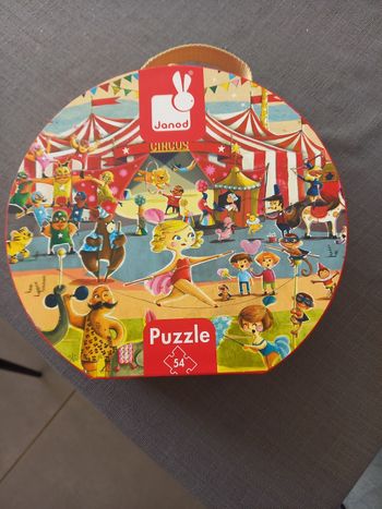 Puzzle janod cirque 54 pièces 5-8ans