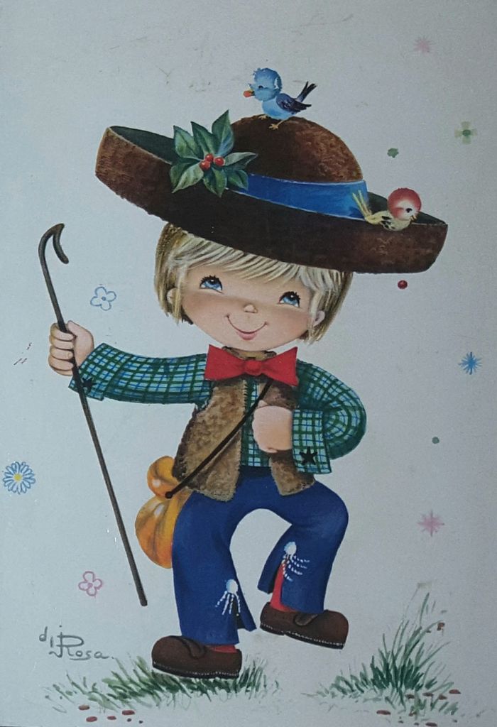 Cadre garçon berger - vintage - photo numéro 2