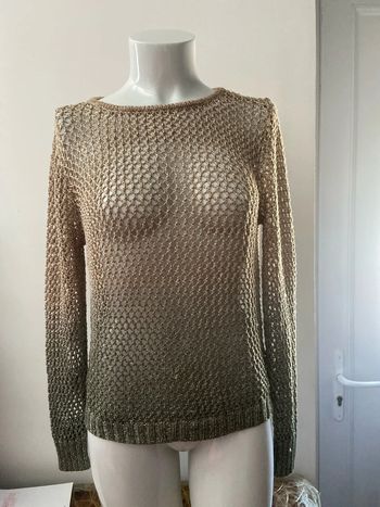 Pull à trous m&g monogram taille M/L