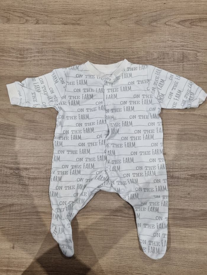 Pyjama/Dors-Bien Bébé 3 Mois "On The Farm" Très Bon État