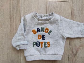 Sweat fourré bande de potes