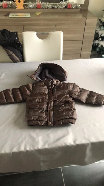 Doudoune polaire à l’interieur