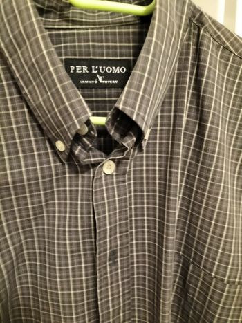 Chemise homme marron T42