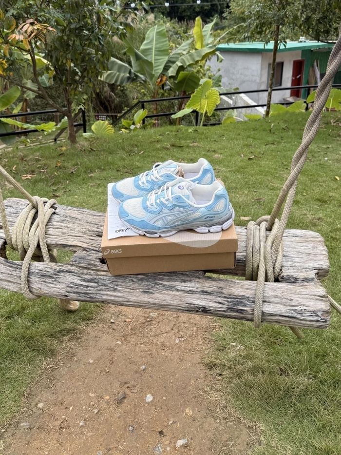 Originais ASICS Gel-NYC Cream Arctic Sky Taille 39 - photo numéro 3