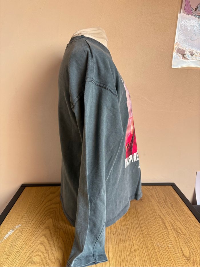 T shirt ML fille taille 130 - photo numéro 2