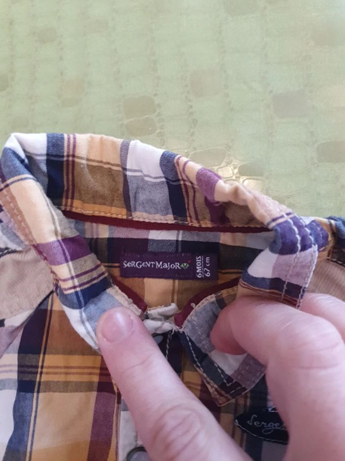 Ensemble salopette Sergent Major 6 mois - photo numéro 5