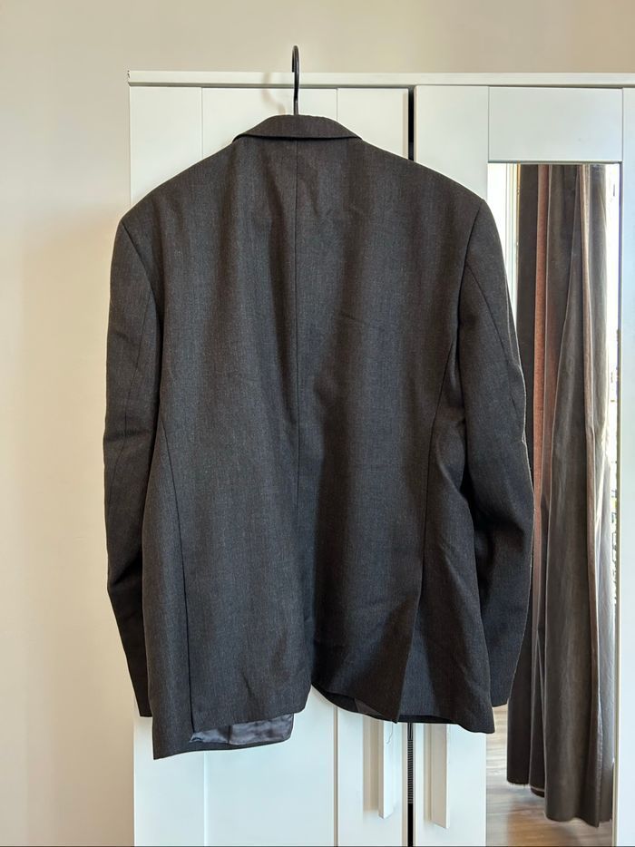 Blazer gris en Laine Extra Slim Fit Homme Devred Taille L - photo numéro 10