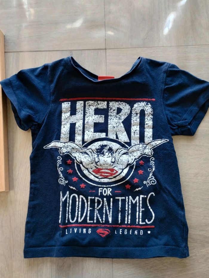 T shirt superman 4 ans - photo numéro 2