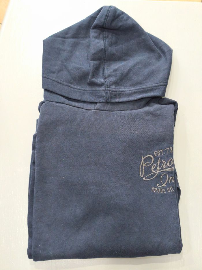 Hoodies Marine taille L pétrol industries - photo numéro 4