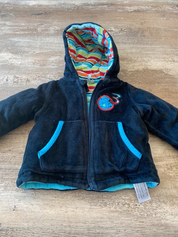 Manteau veste hiver chaud bébé unisexe garçon ou fille 3 mois - photo numéro 3