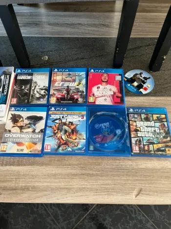 Lot de jeux ps4
