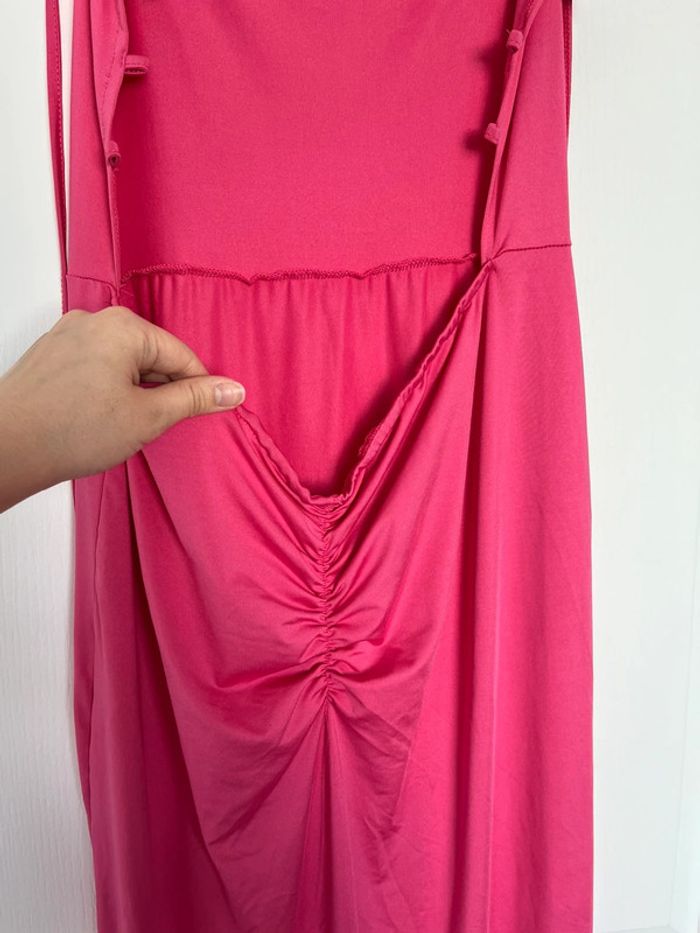 Robe longue rose à fente Shein M très bon état💕 - photo numéro 8