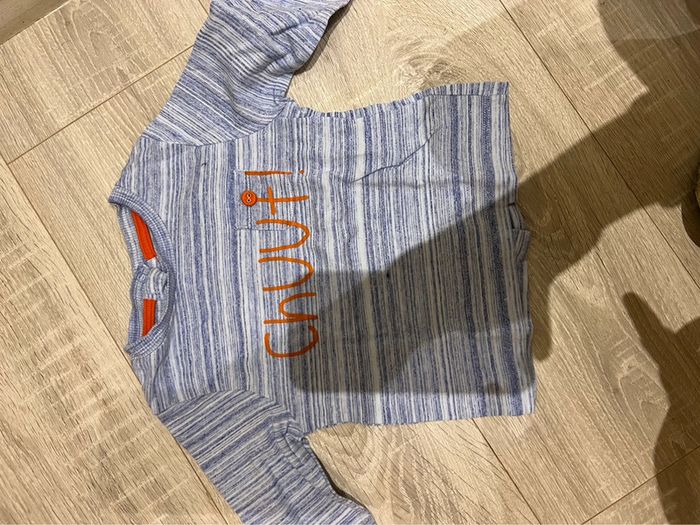 Lot tee shirt ML 6 mois - photo numéro 2