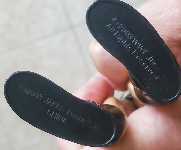 WWE Figurine de Catch Articulée de Triple H Michael Levesque Jakks Pacific 2003  Bon état 18cm env. - photo numéro 5