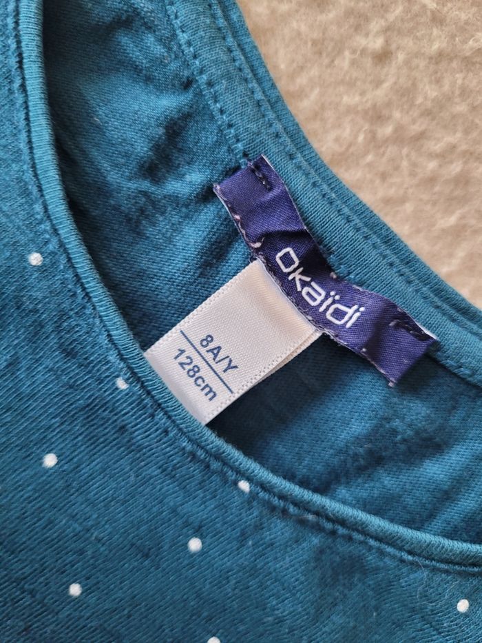 T-shirt manches longues okaidi 8 ans - photo numéro 5