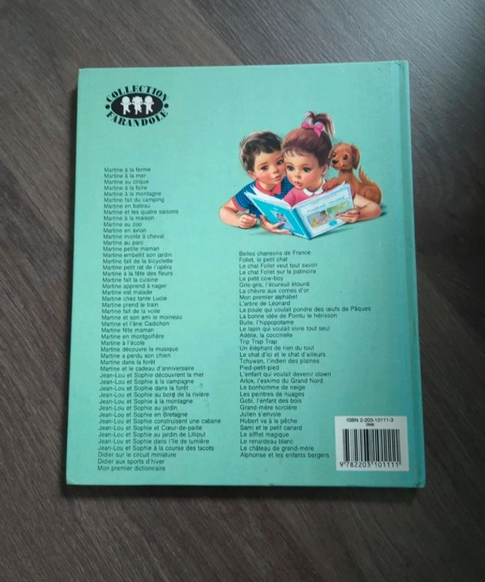 Livre Martine et les quatre saisons - photo numéro 2