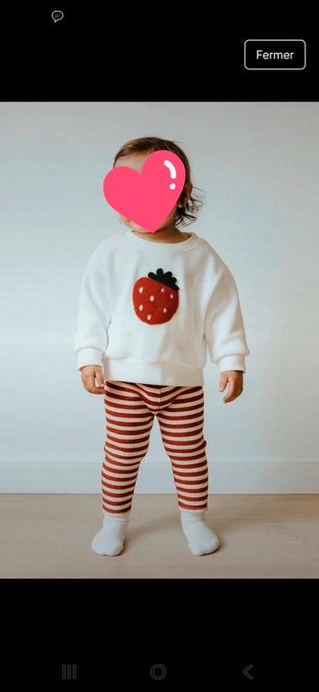 Ensemble fille 18-24 mois