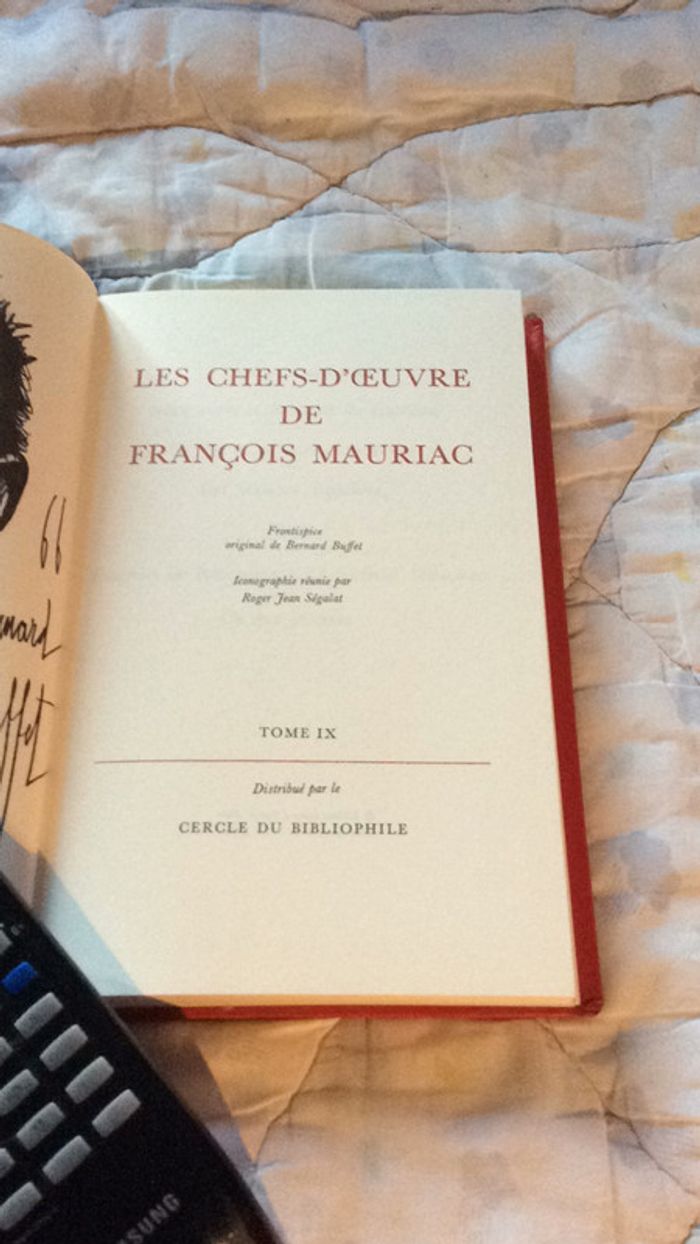 Les chefs d’œuvres de François Mauriac tome 9 - photo numéro 4