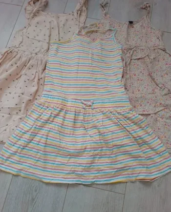 Lot 3 robes été 10 ans