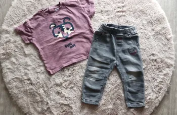 Jean+ T-shirt 18M
