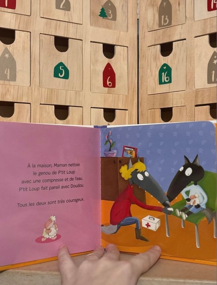 Livre P’tit loup a un bobo - photo numéro 2