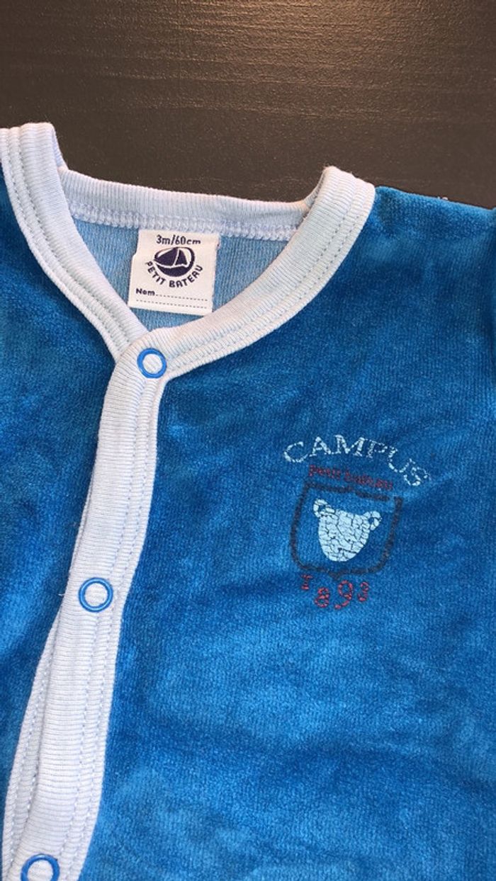 Pyjama petit bateau 3 mois - photo numéro 2